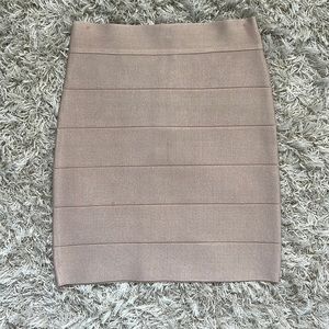 Bebe bandage mini skirt